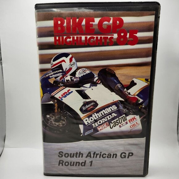Bike GP Highlights 85 VHS South African GP Round 1 Kyalami Racing 250CC 500CC - Picture 1 of 5